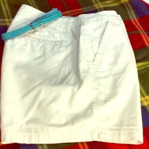 Bandlino Blu White Shorts